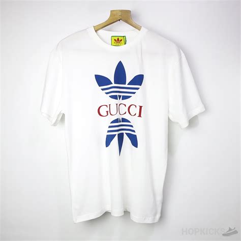 gucci adidas white t shirt